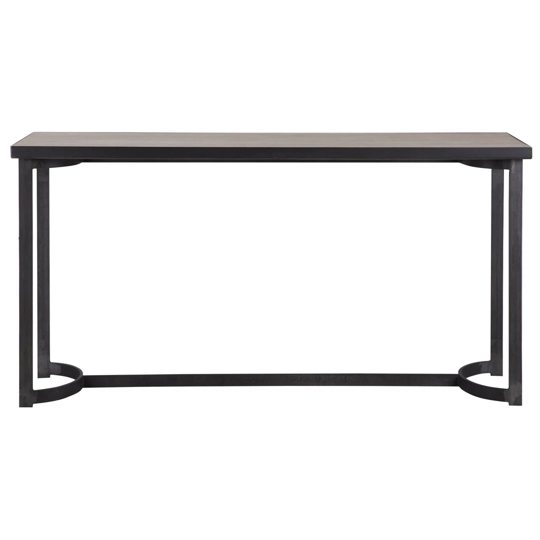 Uttermost Basuto Steel Console Table 3 Uttermost Basuto Steel Console Table