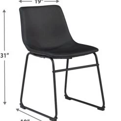 Signature Design By Ashley® Centiar - Dark Gray - 5 Pc. - Dining Room Table, 4 Upholstered Barstools Dining Room Sets