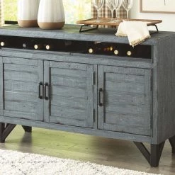 Ashley Furniture Jainworth - Antique Blue - Accent Cabinet Cabinets