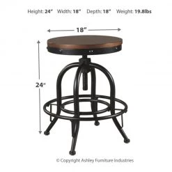 Ashley Furniture Valebeck - Best In Class - Swivel Barstool (2/CN)