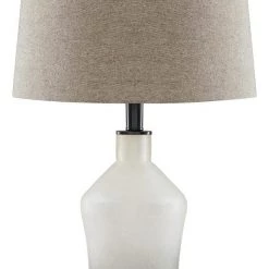 Ashley Furniture Nollie - Gray - Glass Table Lamp (2/CN) 7 Ashley Furniture Nollie - Gray - Glass Table Lamp (2/CN)