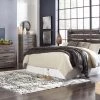 Signature Design By Ashley® Drystan - Multi - 6 Pc. - Dresser, Mirror, Chest, King Panel Headboard, Nightstand, Bed Frame