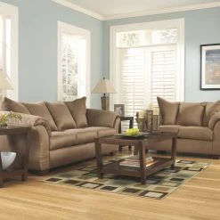 Ashley Furniture Darcy - Loveseat Contemporary - Stationary Loveseats 91 Ashley Furniture Darcy - Loveseat Contemporary - Stationary Loveseats