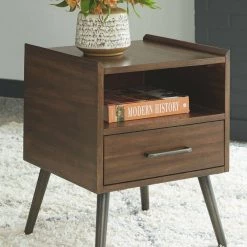 Ashley Furniture Calmoni - Brown - Square End Table 13 Ashley Furniture Calmoni - Brown - Square End Table