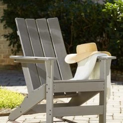 Signature Design By Ashley® Visola - Gray - Adirondack Chair Chairs 11 Signature Design By Ashley® Visola - Gray - Adirondack Chair Chairs