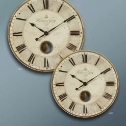 Uttermost Harrison Gray 23" Clock Accessories 7 Uttermost Harrison Gray 23
