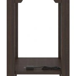 Ashley Furniture Camiburg - Warm Brown - Chair Side End Table