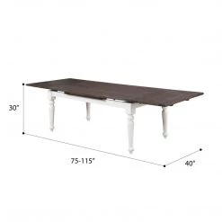Emerald Home Mountain Retreat Dining Table