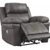 Ashley Furniture Reclining Furniture Erlangen - Midnight - Pwr Recliner/adj Headrest