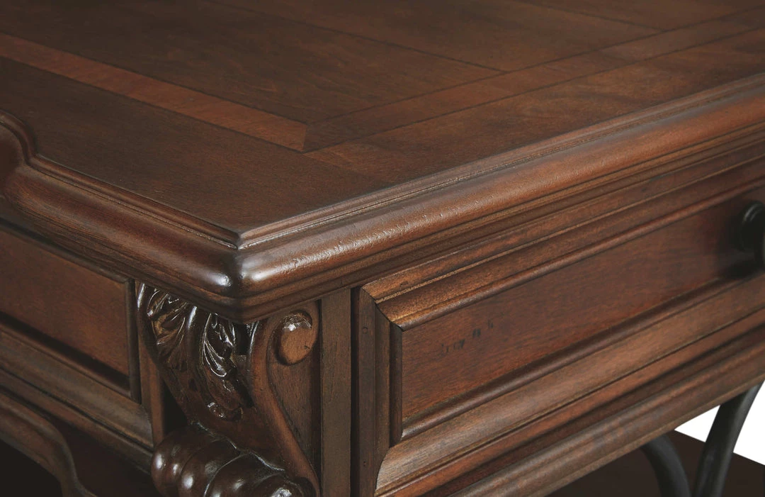 Ashley Furniture Alymere - Rustic Brown - Lift Top Cocktail Table 12 Ashley Furniture Alymere - Rustic Brown - Lift Top Cocktail Table