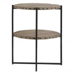 Uttermost Kamau Round Accent Table Tables