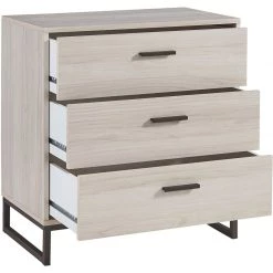 Ashley Furniture Socalle - Natural - Three Drawer Chest Chests 16 Ashley Furniture Socalle - Natural - Three Drawer Chest Chests