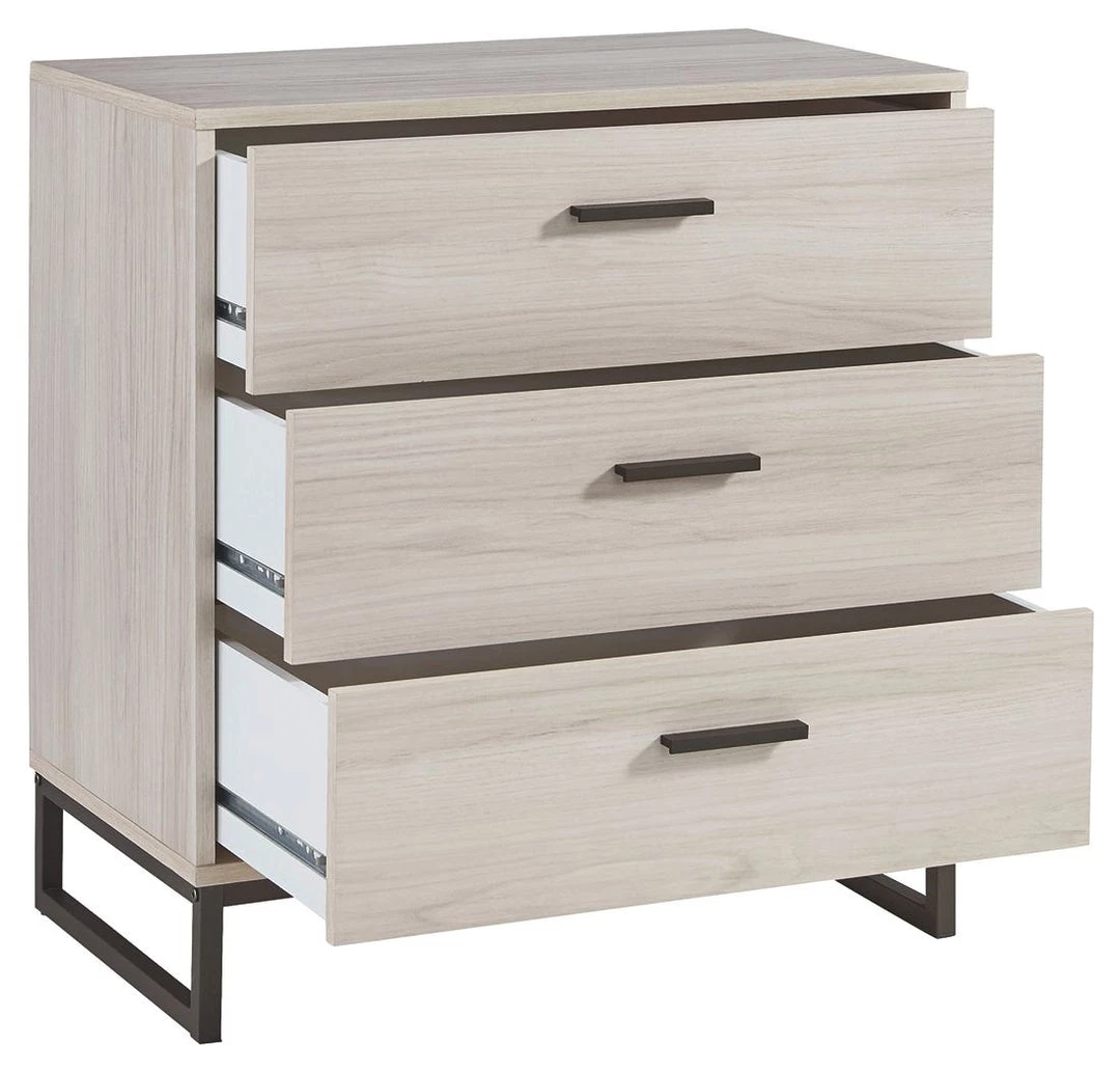 Ashley Furniture Socalle - Natural - Three Drawer Chest Chests 6 Ashley Furniture Socalle - Natural - Three Drawer Chest Chests