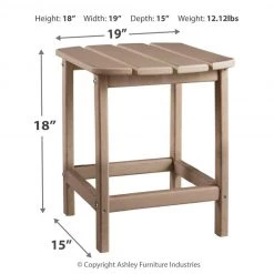 Ashley Furniture Tables Sundown Treasure - Cottage - Rectangular End Table