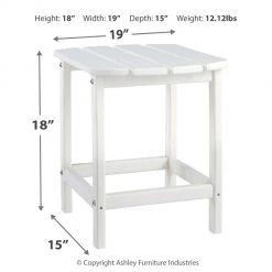 Ashley Furniture Tables Sundown Treasure - Cottage - Rectangular End Table