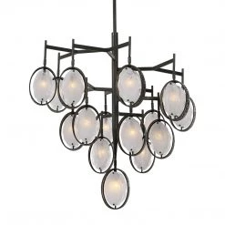 Accessories Uttermost Maxin 15 Light Large Bronze Chandelier