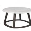 Ashley Furniture Luvoni - White/dark Charcoal Gray - Occasional Table Set (3/cn)
