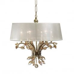 Accessories Uttermost Alenya 6 Lt Shade Chandelier