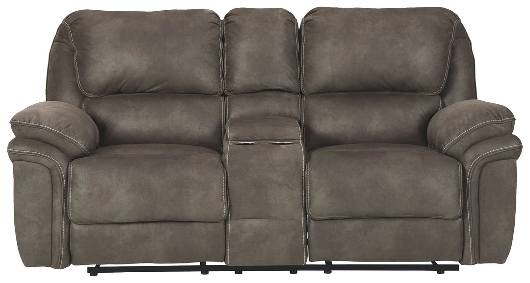 Ashley Furniture Reclining Furniture Trementon - Graphite - Dbl Rec Pwr Loveseat W/console 4 Ashley Furniture Reclining Furniture Trementon - Graphite - Dbl Rec Pwr Loveseat W/console