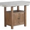 Signature Design By Ashley® Aleeda - Brown - Counter Height Dining Table Tables