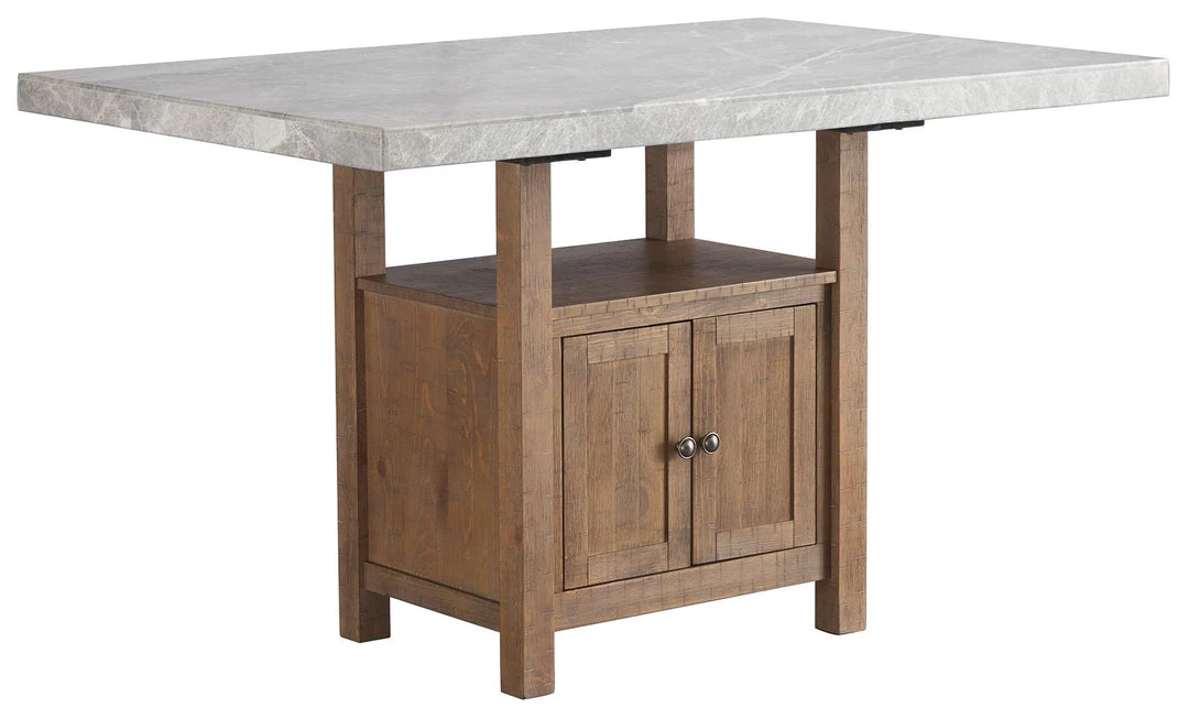 Signature Design By Ashley® Aleeda - Brown - Counter Height Dining Table Tables 3 Signature Design By Ashley® Aleeda - Brown - Counter Height Dining Table Tables