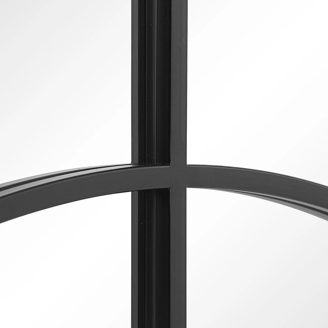 Uttermost Rousseau Iron Window Arch Mirror Accessories 9 Uttermost Rousseau Iron Window Arch Mirror Accessories