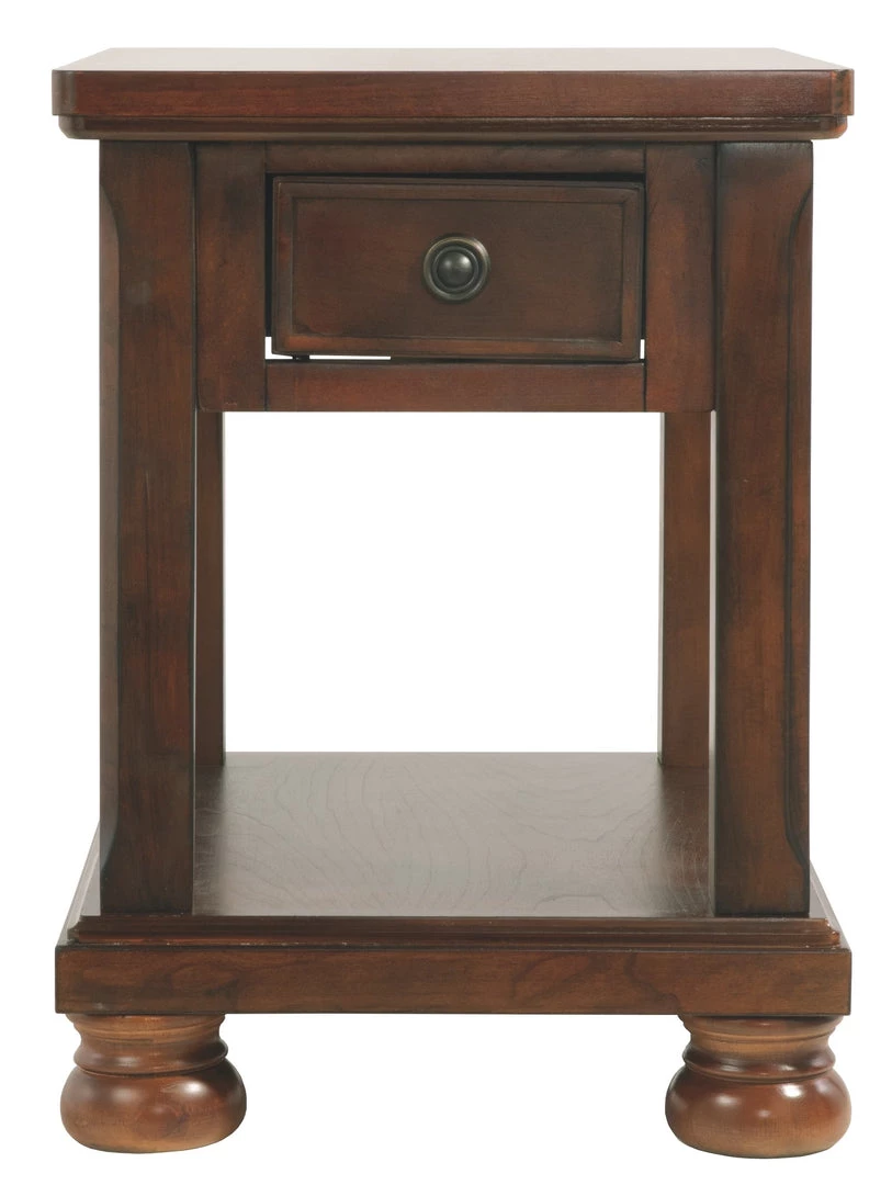 Ashley Furniture Tables Porter - Rustic Brown - Chair Side End Table 9 Ashley Furniture Tables Porter - Rustic Brown - Chair Side End Table