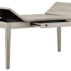 Signature Design By Ashley® Tables Parellen - Dark Gray - Rect Drm Table W/storage
