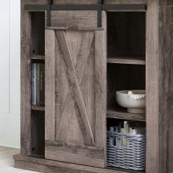 Ashley Furniture Arlenbury - Antique Accent Cabinet Cabinets