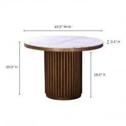 Moe's Home Collection Tower Dining Table Tables 10 Moe's Home Collection Tower Dining Table Tables