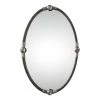 Accessories Uttermost Carrick Black Oval Mirror 1 Accessories Uttermost Carrick Black Oval Mirror
