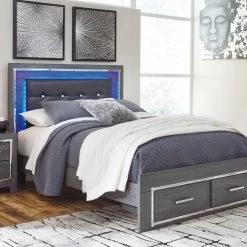 Signature Design By Ashley® Lodanna - Gray - Panel Bed 17 Signature Design By Ashley® Lodanna - Gray - Panel Bed