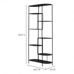 Moe's Home Collection Andra Display Shelf Bookcases