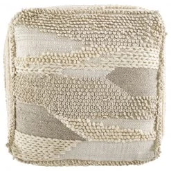 Ashley Furniture Accessories Cartlow - Cream/beige/gray - Pouf