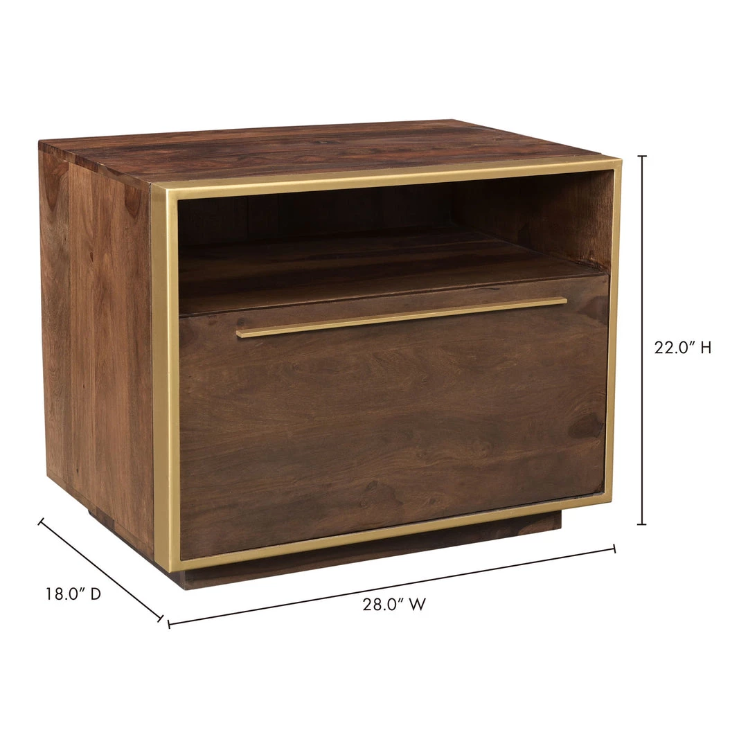 Moe's Home Collection Focus Nightstand 8 Moe's Home Collection Focus Nightstand