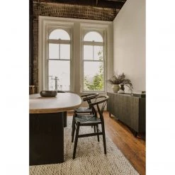 Moe's Home Collection Ventana Dining Chair Black-m2