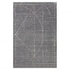 Accessories Uttermost Costilla Modern Gray 9 X 13 Rug