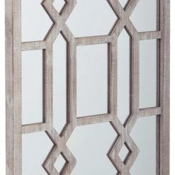 Ashley Furniture Accessories Leora - Antique Gray - Accent Mirror