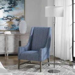 Accessories Uttermost Aurelia Steel Floor Lamp