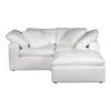 Moe's Home Collection Sectionals Terra Condo Nook Modular Sectional Livesmart Fabric Cream
