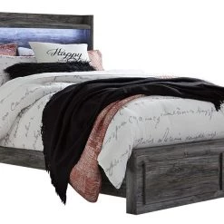 Signature Design By Ashley® Baystorm - Gray - Panel Bed Beds