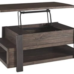 Ashley Furniture Tables Vailbry - Brown - Lift Top Cocktail Table