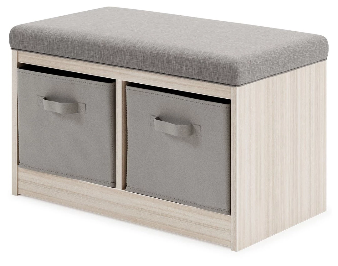 Ashley Furniture Blariden - Gray/natural - Storage Bench 8 Ashley Furniture Blariden - Gray/natural - Storage Bench