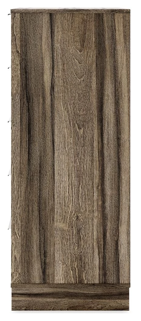 Signature Design By Ashley® Shallifer - Brown - Five Drawer Chest Chests 7 Signature Design By Ashley® Shallifer - Brown - Five Drawer Chest Chests