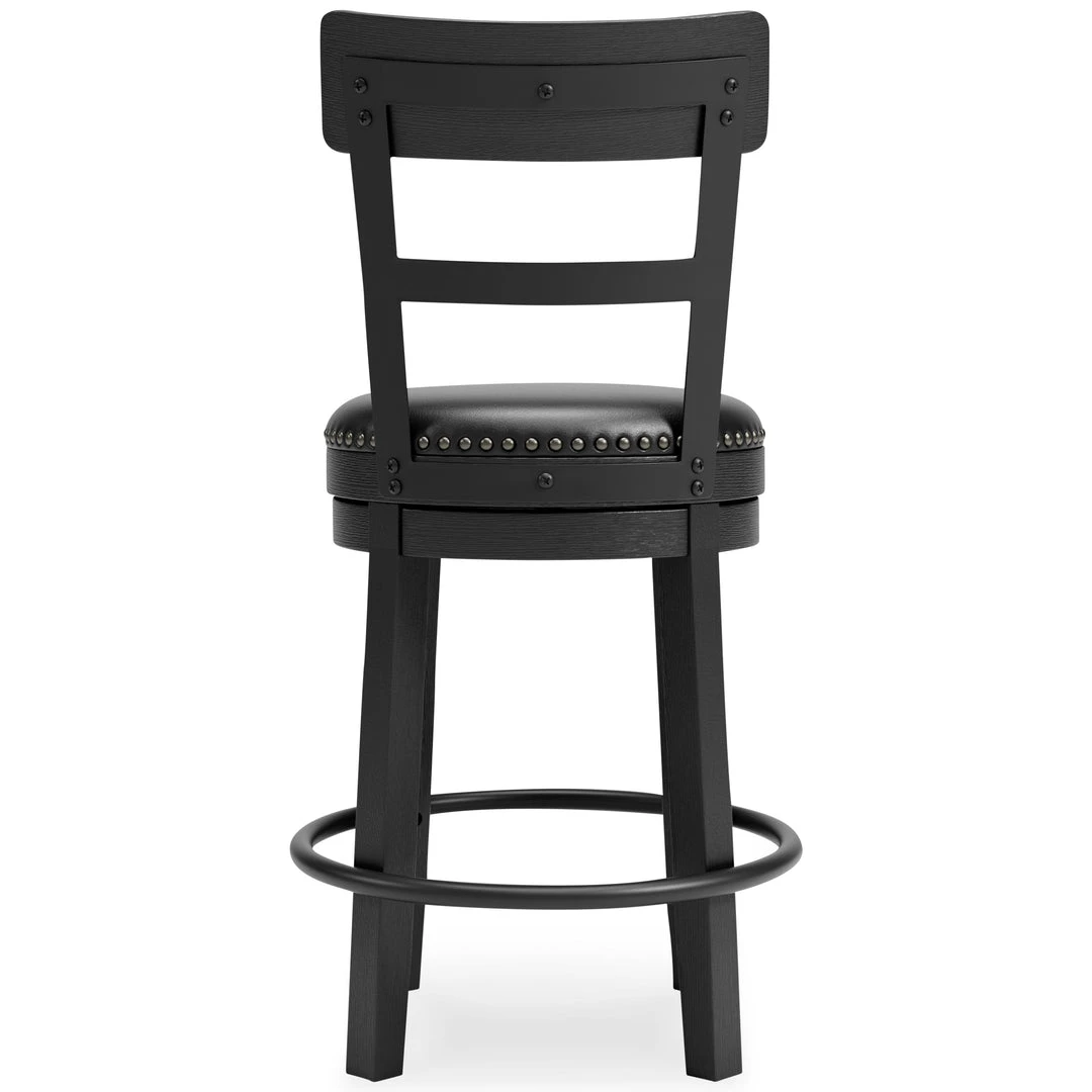 Ashley Furniture Stools Valebeck - Black - Uph Swivel Barstool (1/cn) 5 Ashley Furniture Stools Valebeck - Black - Uph Swivel Barstool (1/cn)