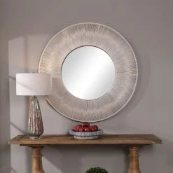 Uttermost Sailor's Knot Round Mirror 11 Uttermost Sailor's Knot Round Mirror