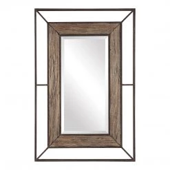 Accessories Uttermost Ward Open Framed Wood Mirror