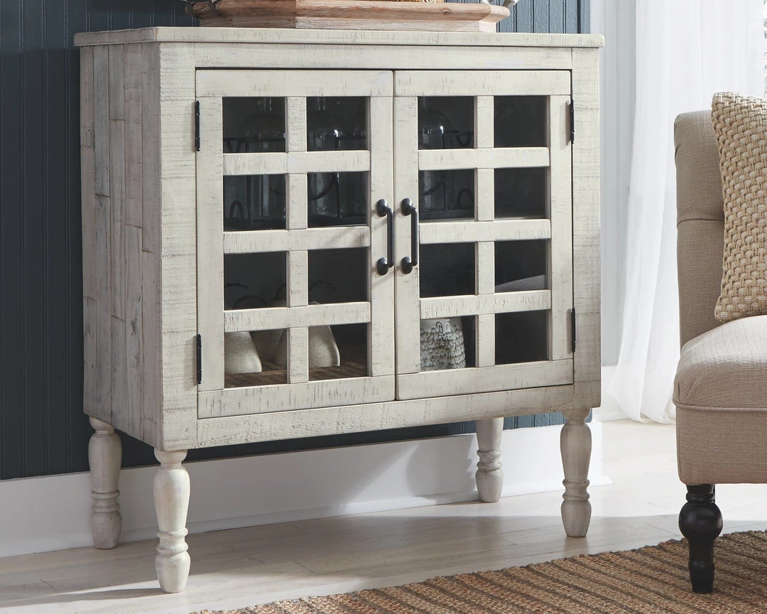 Ashley Furniture Falkgate - Whitewash - Accent Cabinet 10 Ashley Furniture Falkgate - Whitewash - Accent Cabinet