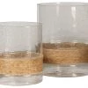 Ashley Furniture Eudocia - Clear - Candle Holder Set (2/cn) 1 Ashley Furniture Eudocia - Clear - Candle Holder Set (2/cn)