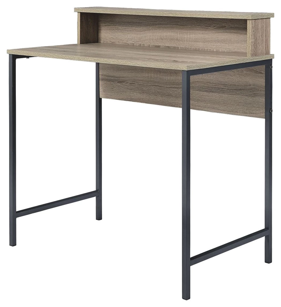 Ashley Furniture Desks Titania - Light Brown/gunmetal - Home Office Small Desk 3 Ashley Furniture Desks Titania - Light Brown/gunmetal - Home Office Small Desk